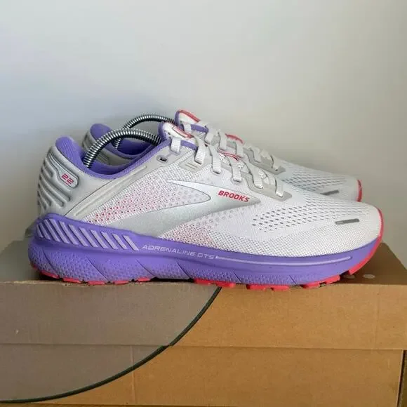 Brooks Adrenaline GTS 22 Women Running Sneakers- SZ 8.5 - Picture 2 of 11